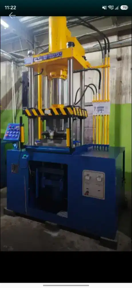 DIJUAL – MESIN PRESS HIDROLIK BEKAS (99% Seperti Baru)