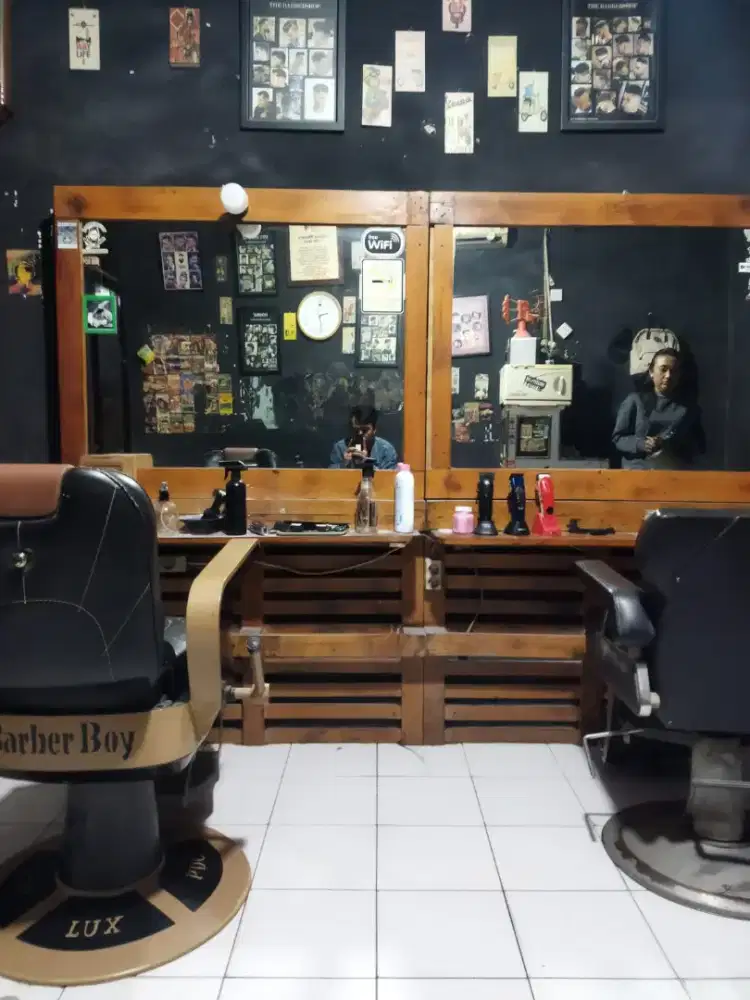 Jual/oper Barbershop Full