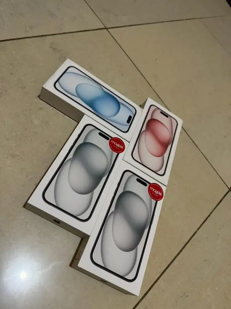 iPhone 15 New BARU SEGEL GARANSI RESMI iBox