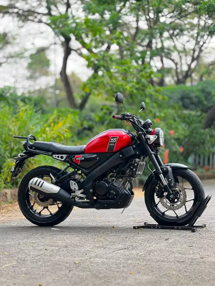 YAMAHA XSR 155 2023 MERAH KM LOW SIAP GAS HARIAN