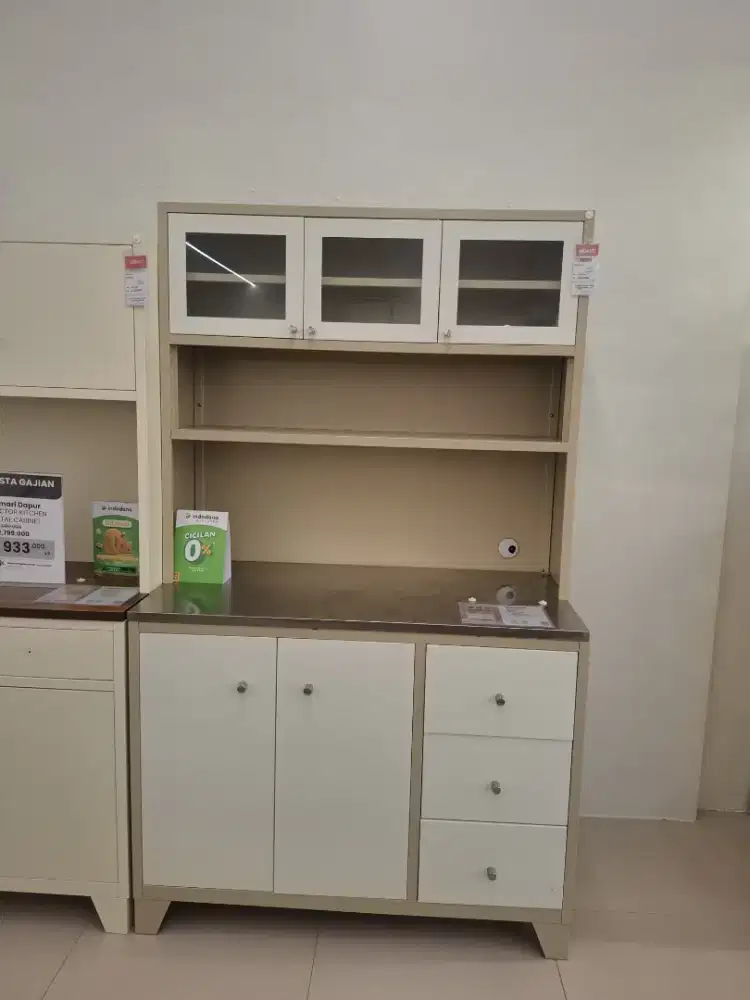 LEMARI DAPUR METAL STAINLESS STEEL BISA CICIL 0%