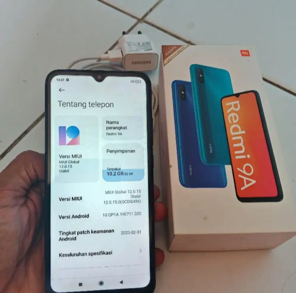 HP redmi 9A fulset ori