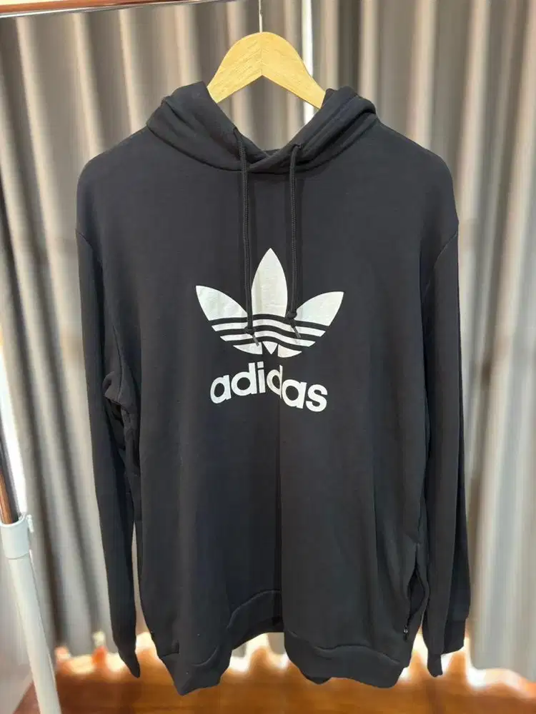 Adidas Original Hoodie Trefoil Black