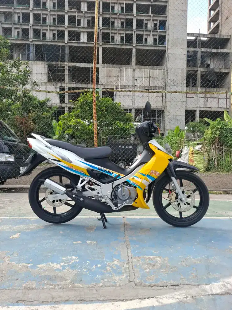 Di jual for sale satria Hiu lscm kuning