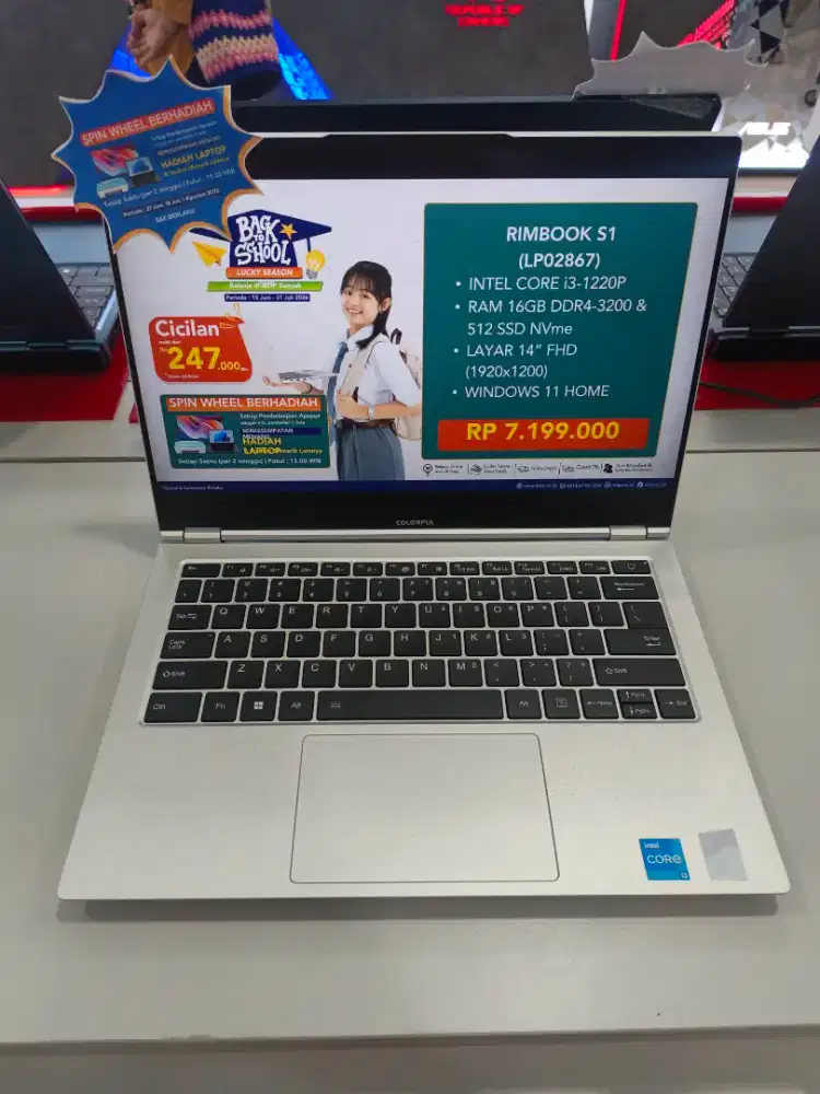 Kredit laptop colorful promo bebas 2x angsuran