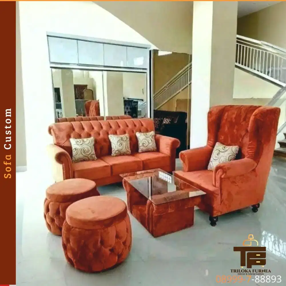 Sofa Custom Premium Nyaman Cocok Buat Semua Ruangan
