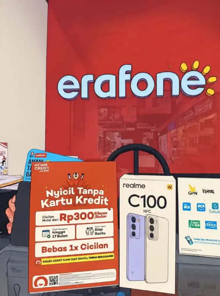 Realme C100 Dp 0% Erafone imam bonjol