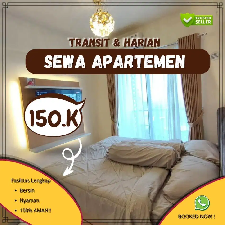 Sewa Aprtemen Harian/Transit Bekasi Selatan GRAND KAMALA LAGOON