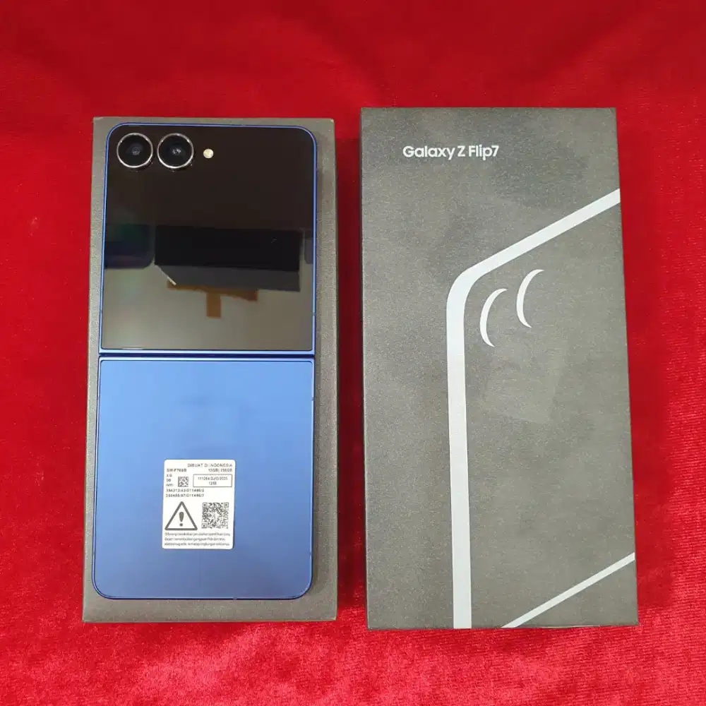 Samsung Galaxy Z Flip 7 12/256GB Second Mulus Fullset Original
