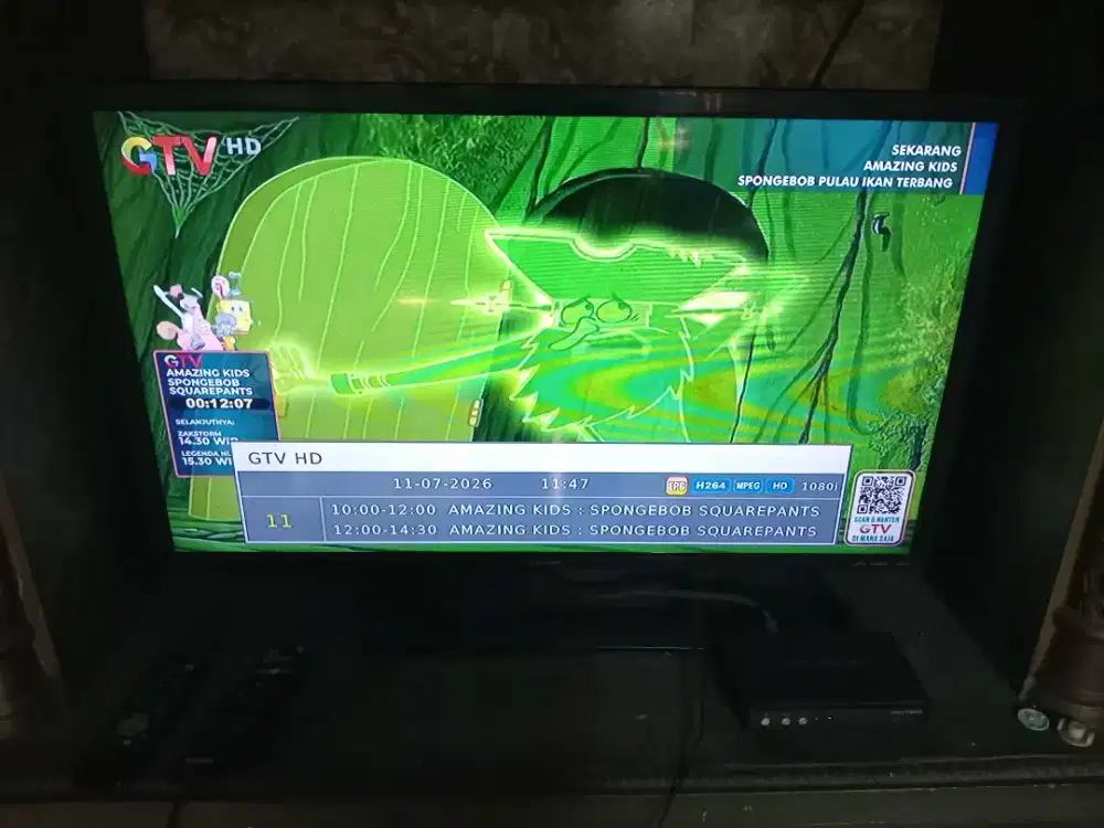 TV 32 Sharp LED Aquos HDMI + Digital Box