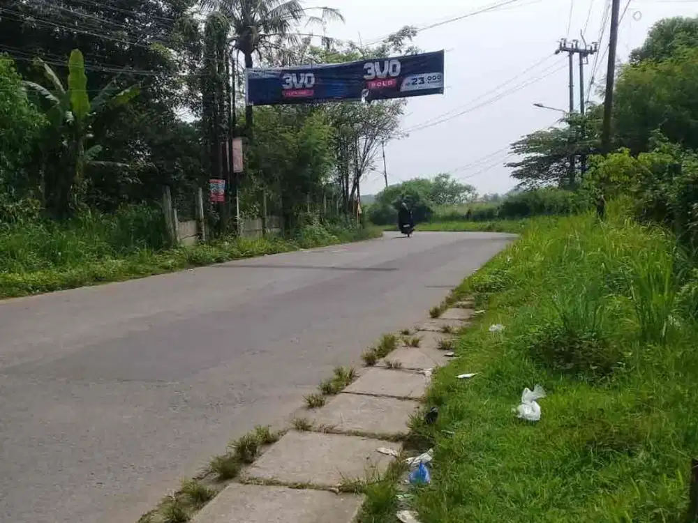 Dijual tanah luas akses mudah cocok untuk perumahan, gudang dan investasi di margasari tigaraksa tangerang