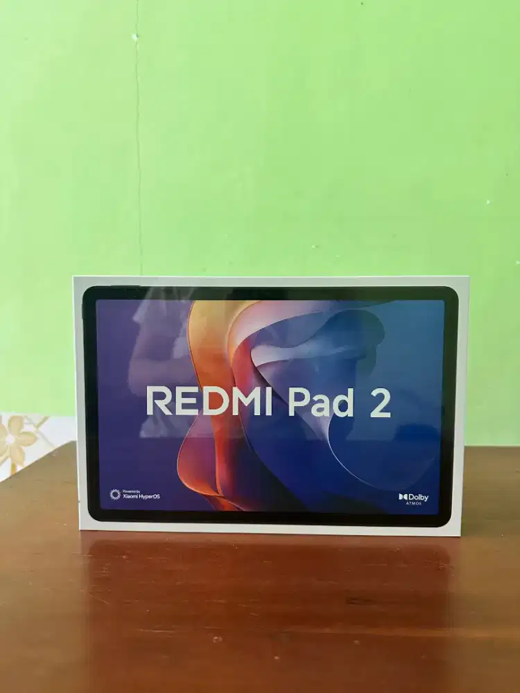 Redmi Pad 2 4/128Gb Wi-Fi Only Baru, Segel dan Garansi Resmi