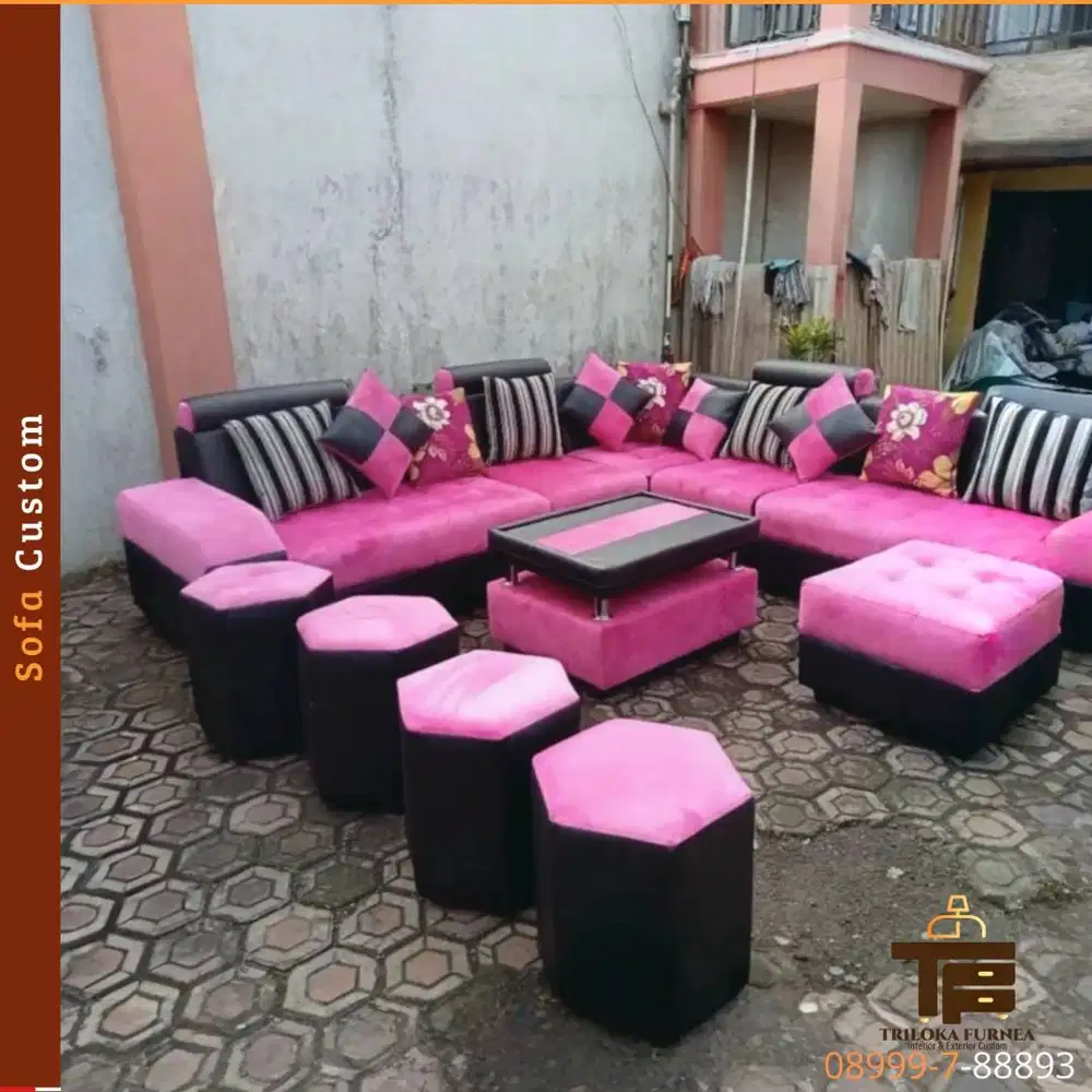 Sofa Custom Elegan Harga Langsung Produsen Furniture