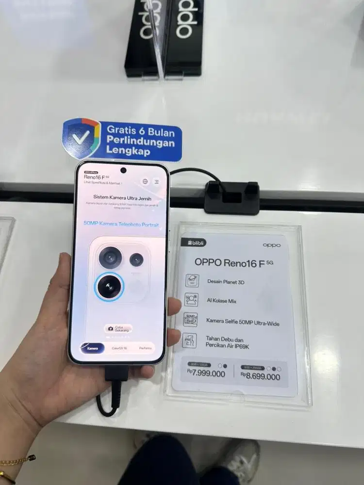 Oppo reno 16f kredit tanpa dp