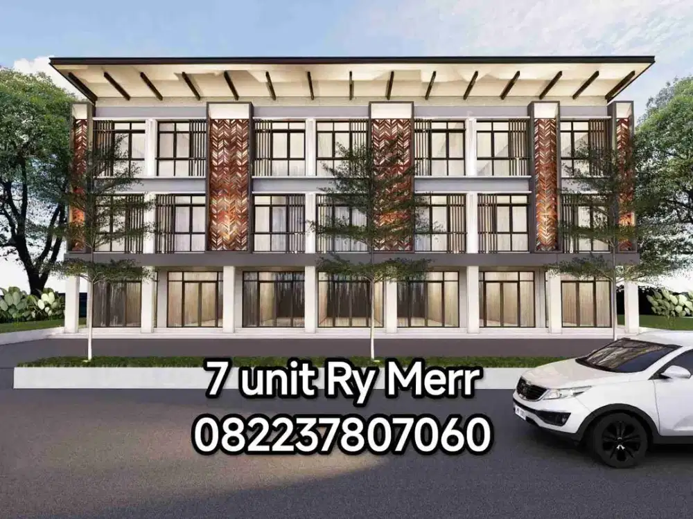 Ruko 3 lantai 7 unit baru Gress Raya Merr Ir Soekarno Hatta