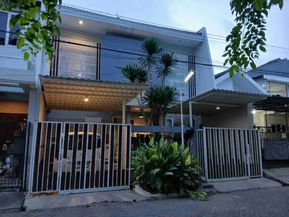 Jual Rumah Klampis Semolo Barat Lebar 9 SHM Hadap Timur