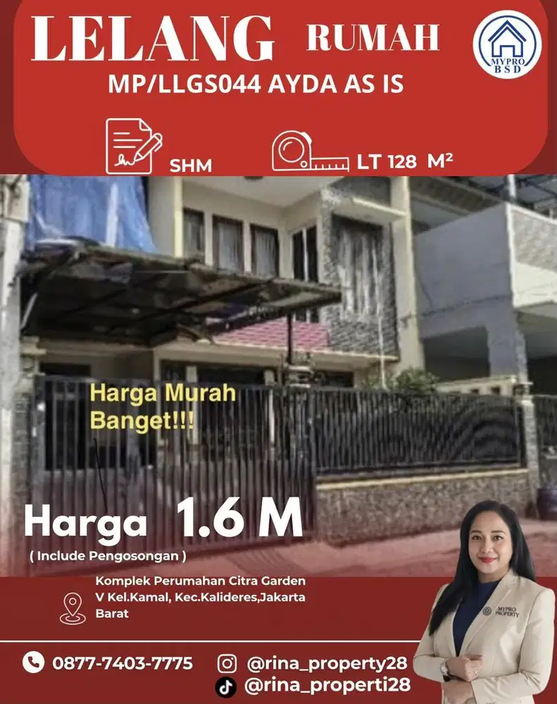 Dijual murah Rumah dibawah harga pasaran