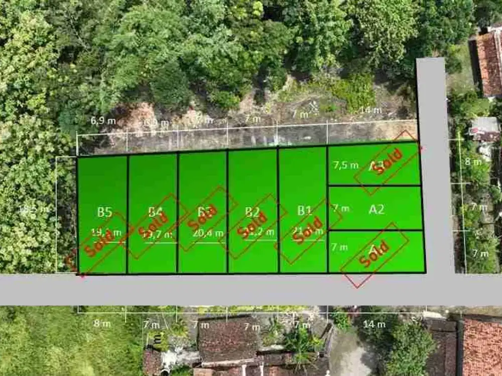 unit terakhir Kavling Pantirejo Sukodono sragen