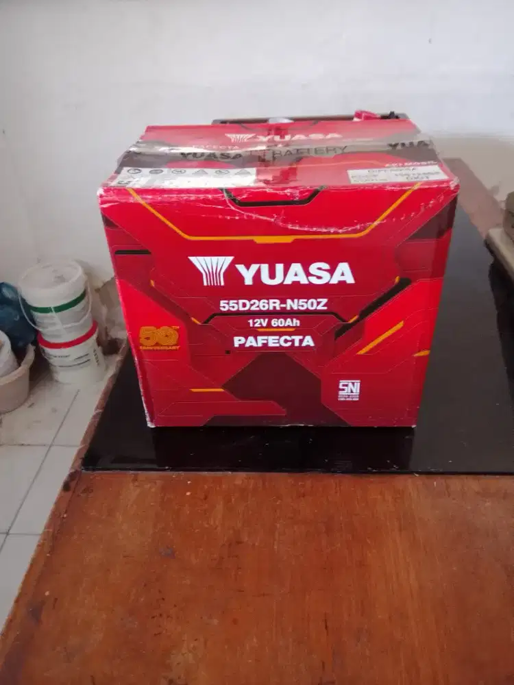Batre mobil masih baru