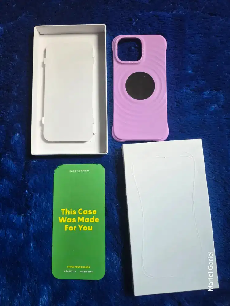 Case Casing iPhone 16 Pro Max Casetify Ripple Case Radish Original