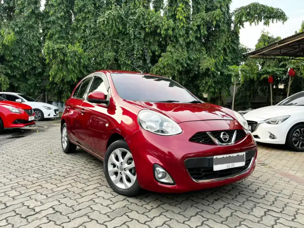 NISSAN MARCH XS 2015 DP 5 JT AT FACELIFT AC DIGITAL RED EDITION RARE