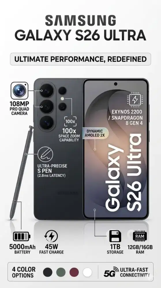 Promo Samsung S26 Cashback 5Juta Free speaker bluetooth