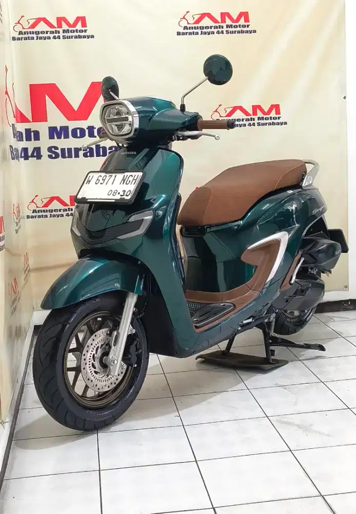 Km 3 Ribu Honda Stylo ABS tahun 2025 warna hijau
