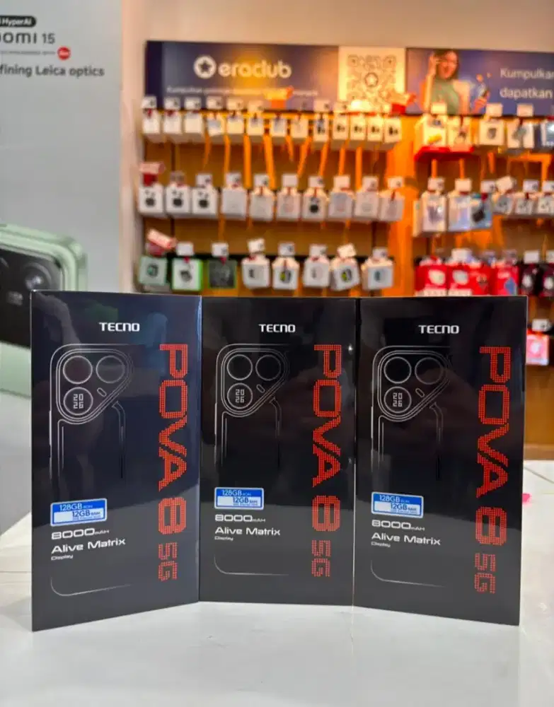 Tecno Pova 8 6+6/128 Garansi Resmi Indonesia
