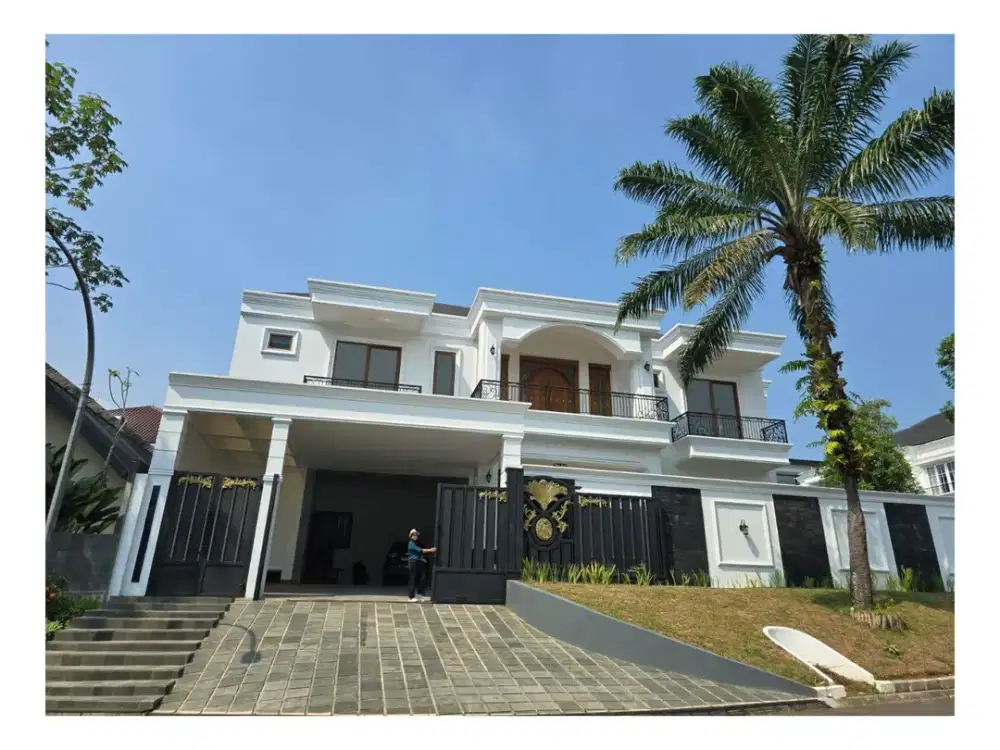 Rumah Mewah Baru Sentul City Cluster Mediterania LT588 Harga 15 M