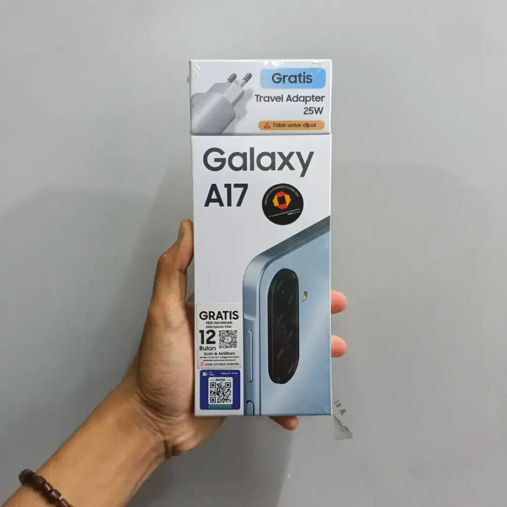 SAMSUNG A17 RAM 8GB/128GB | BARANG BARU GARANSI SEIN BISA COD
