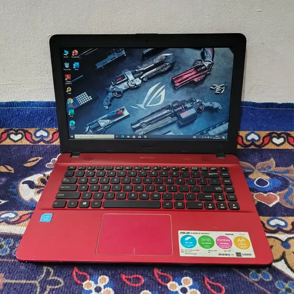 Asus X441NA 14inch slim Celeron N3350 Ram2GB/hdd500GB bogor