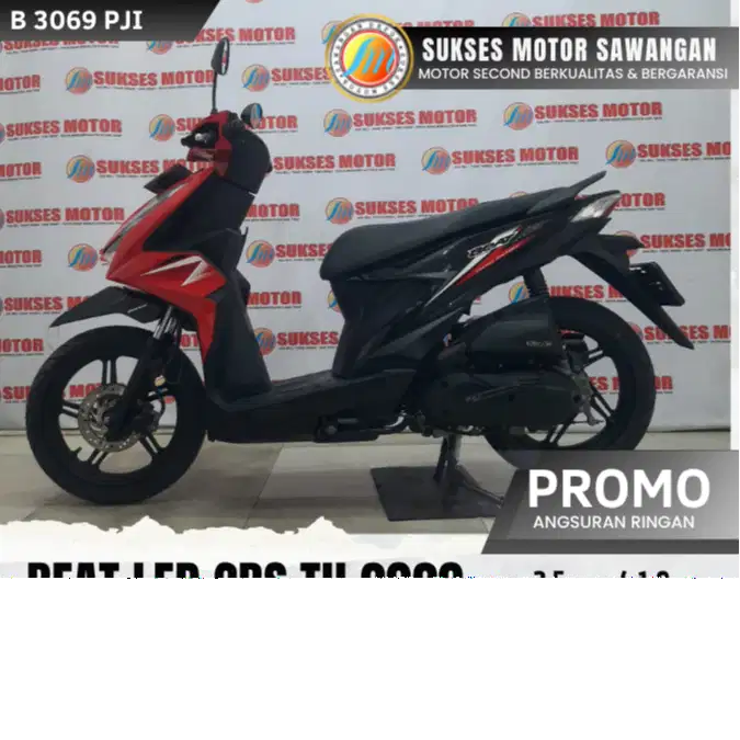 MULUS HONDA BEAT LED CBS TH 2020 UNIT BERGARANSI BISA CASH KREDIT