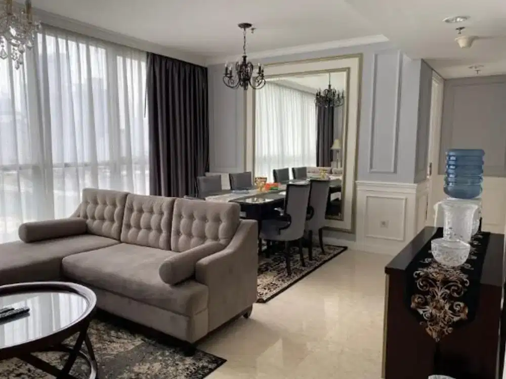 Disewa Apartemen Ciputra Wolrd 2 Uk 125m2 Furnished 2br at Jakarta Selatan