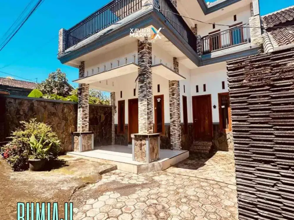 Rumah 2 lantai view cakep di Bulukerto Bumiaji Batu Malang