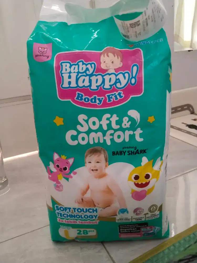 Pampers baby happy soft & comfort size L