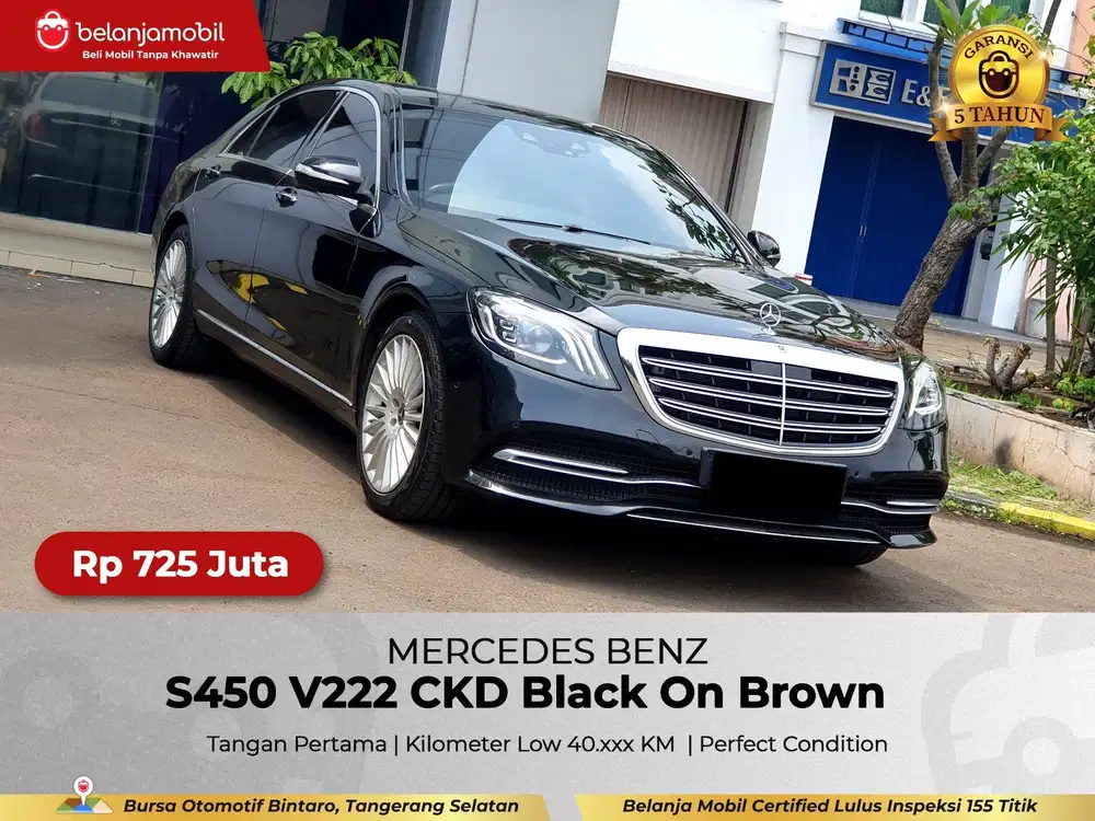 [ LOW KM ] Mercedes Benz Mercy S450 S 450 V222 CKD AT 2018/2019