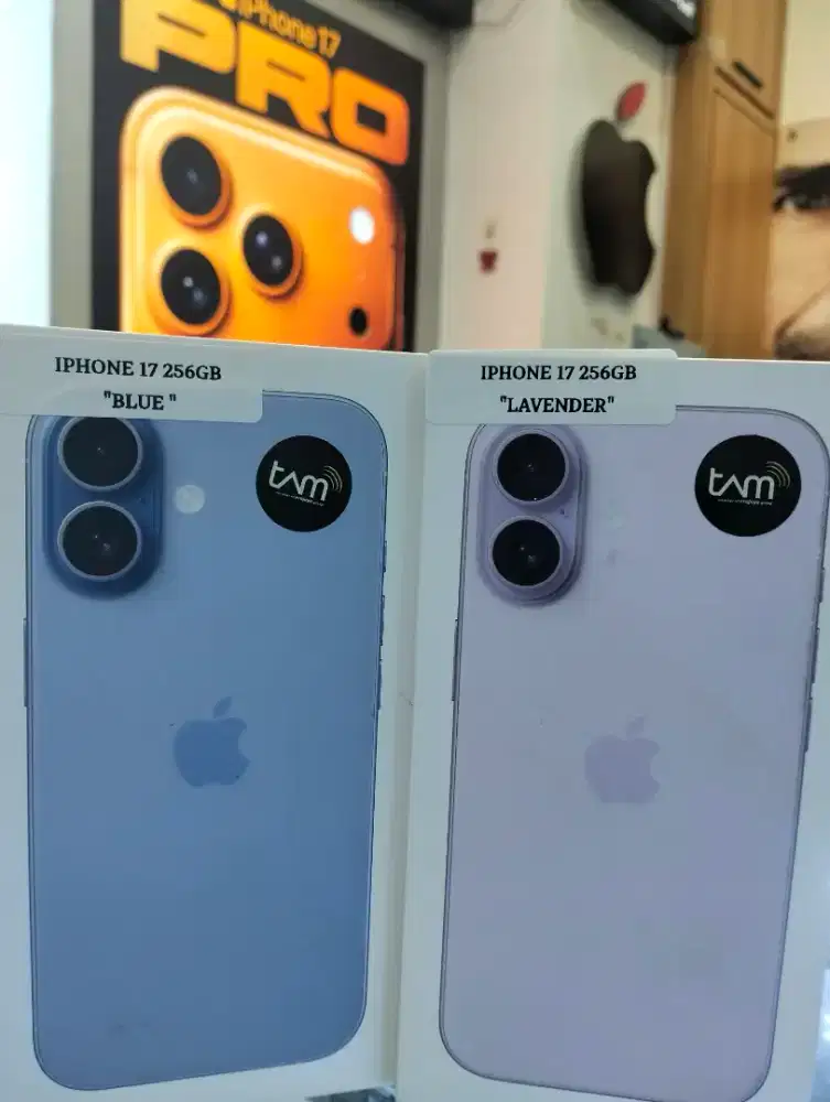 IPHONE 17 256GB GARANSI IBOX