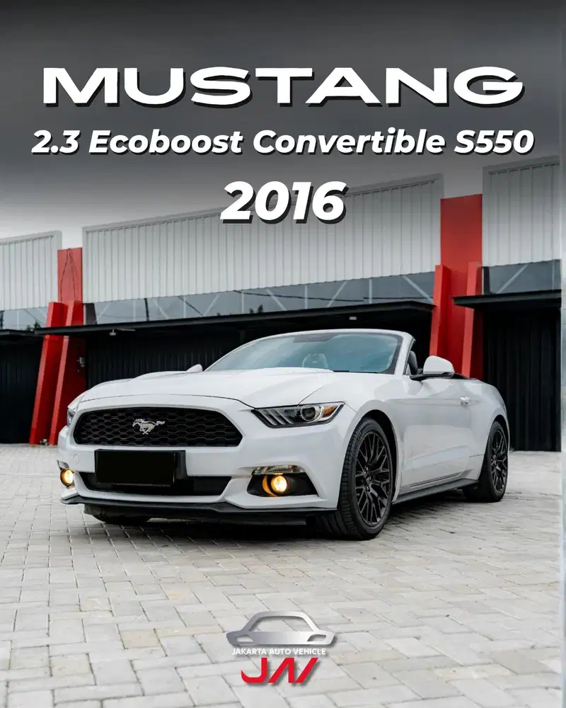 Ford Mustang 2.3 Ecoboost Convertible S550 / LOW ODO / LIKE NEW