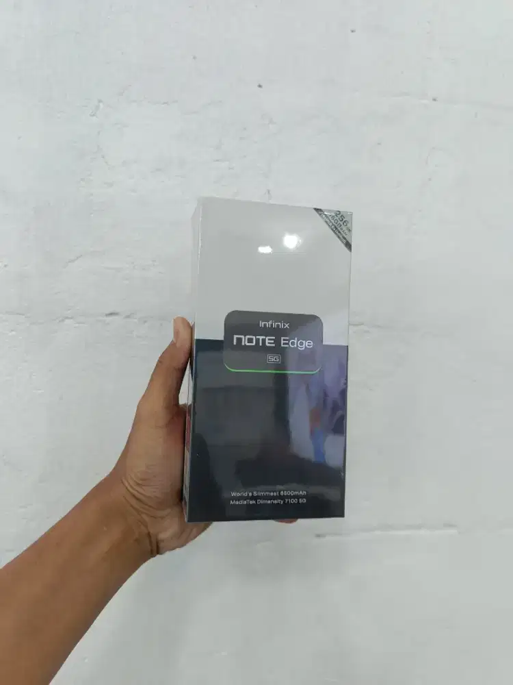 INFINIX NOTE EDGE 5G RAM 8GB/256GB | BARANG BARU GARANSI RESMI BISACOD