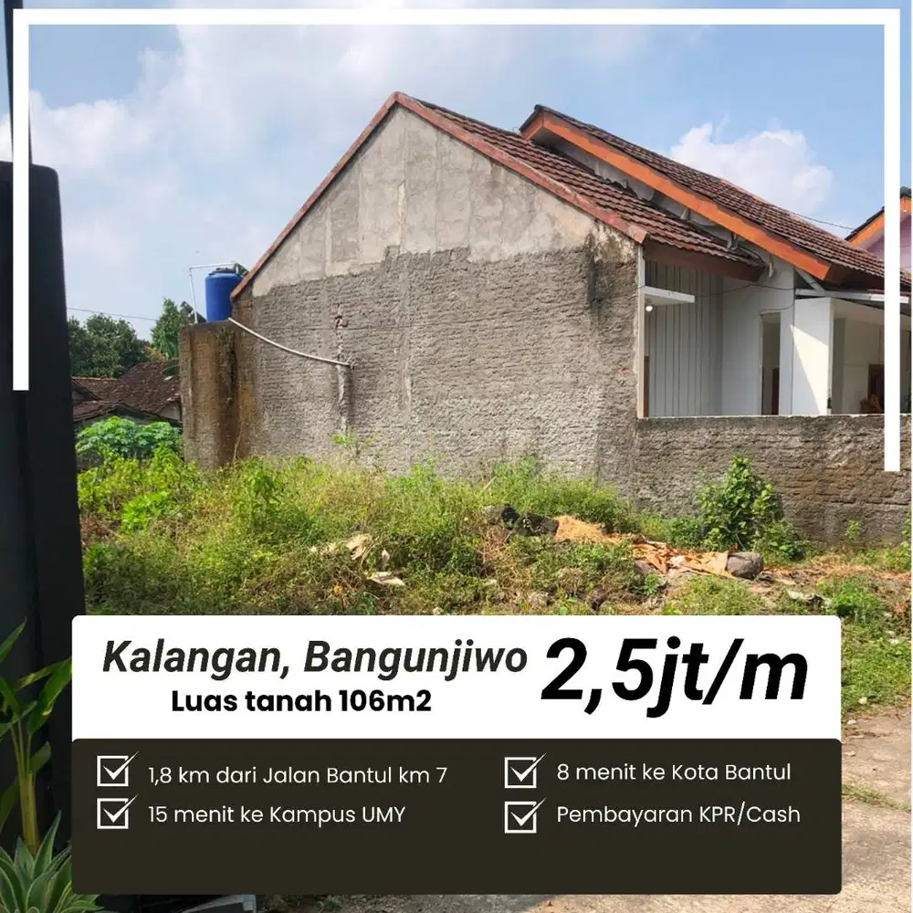 Jual Tanah Murah di Yoyakarta Kota
