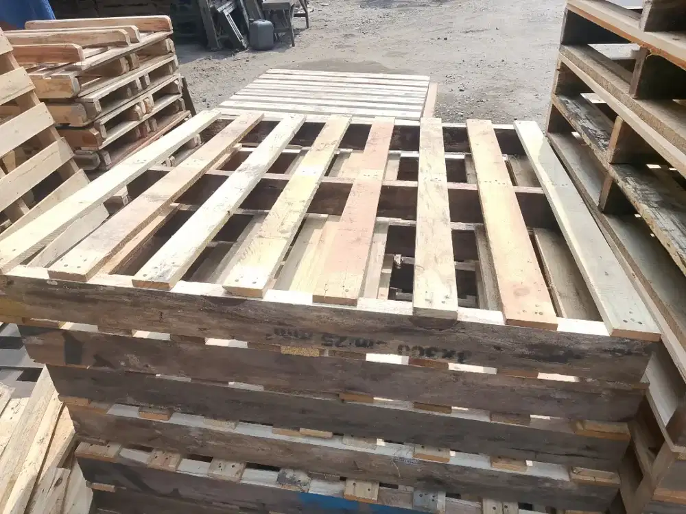 Paket kayu pallet kayu