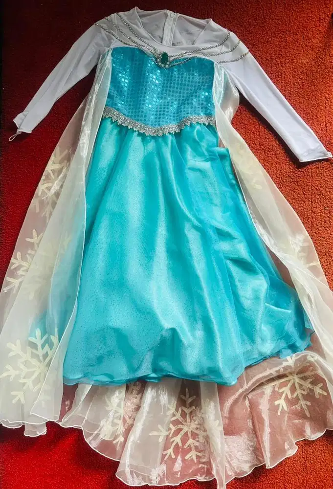 Preloved dress Elsa bagus megar