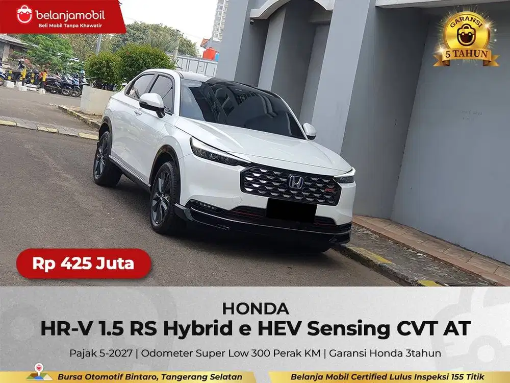 [KM 300 PERAK] Honda HRV HR-V HR V 1.5 RS Hybrid HEV Sensing 2026/2025