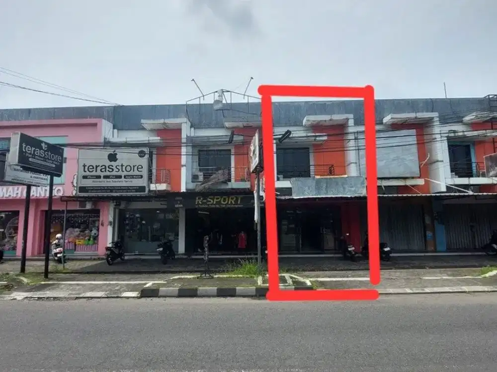 Dijual Ruko 2 Lantai Lokasi Strategis di Area Condong Catur - Depok Sleman