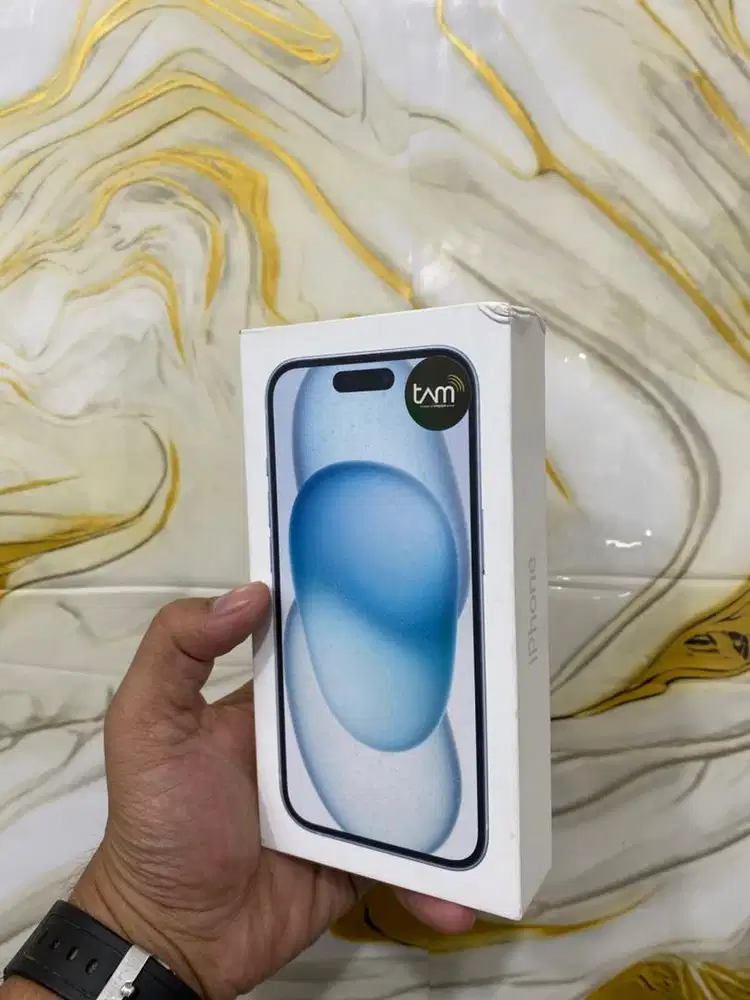 READY IPHONE 15 128GB NEW BLUE