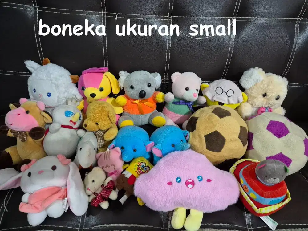 Boneka bekas kondisi masih bagus