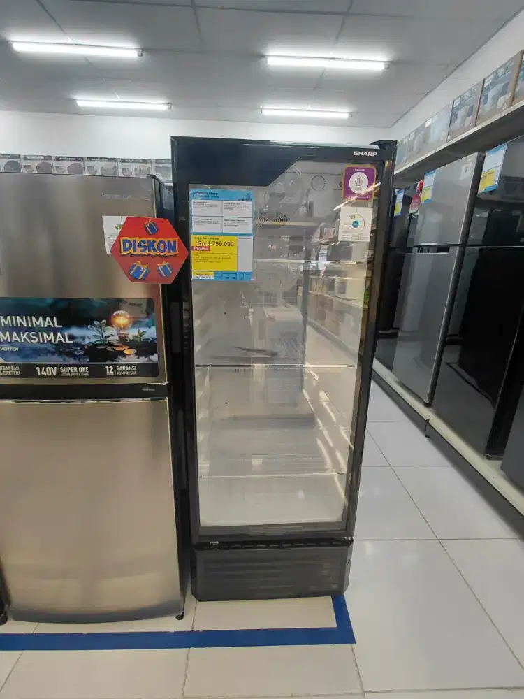 Showcase Sharp 200L 135 Watt