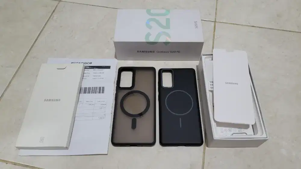 Samsung s20 fe dusbook + nota pembelian