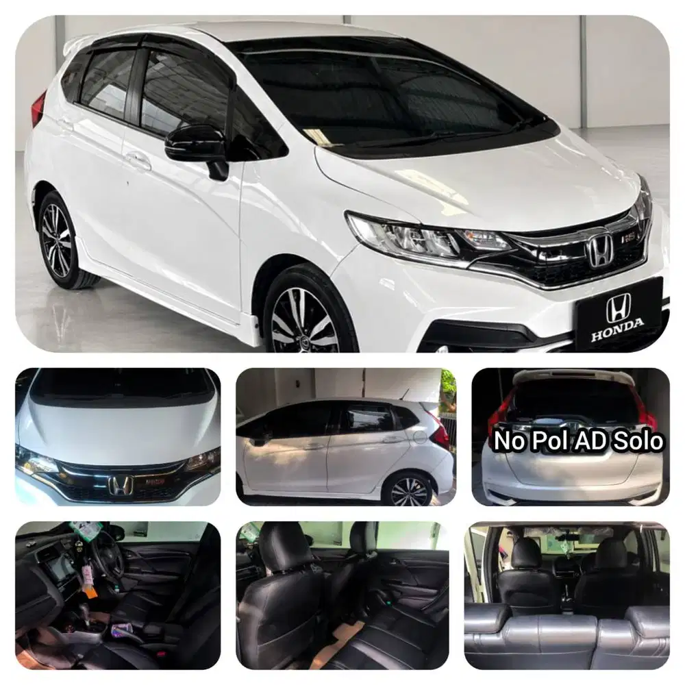 HONDA JAZZ TIPE RS GK5 1.5 CVT (PALING TINGGI) WARNA PUTIH MUTIARA