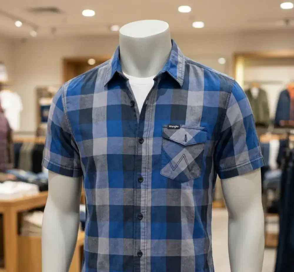 Kemeja flanel Wrangler S